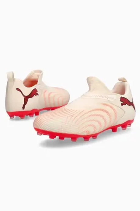 Бутсы Puma Future 9 Match LL MG Junior - белый