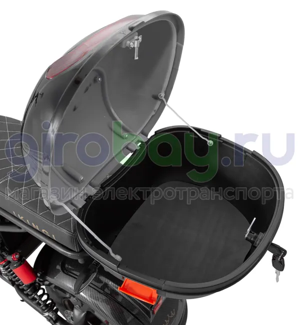 Электроскутер IKINGI X7 PRO 3000W - Карбон, летние покрышки фото №12