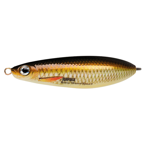 Незацепляйка RAPALA Rattlin' Minnow Spoon 08 /JP / 8см, 16гр.