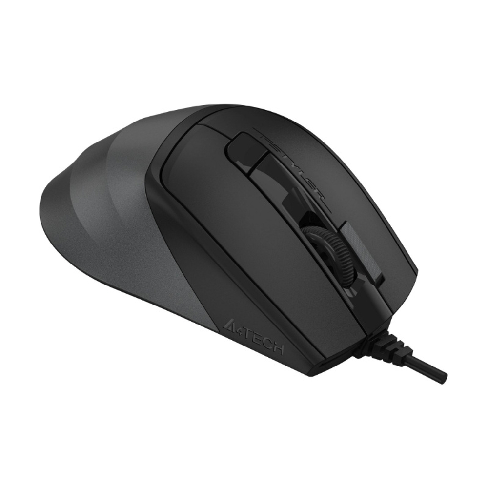 Мышь A4Tech Fstyler FM45S Air, серая, USB, Бесшумная