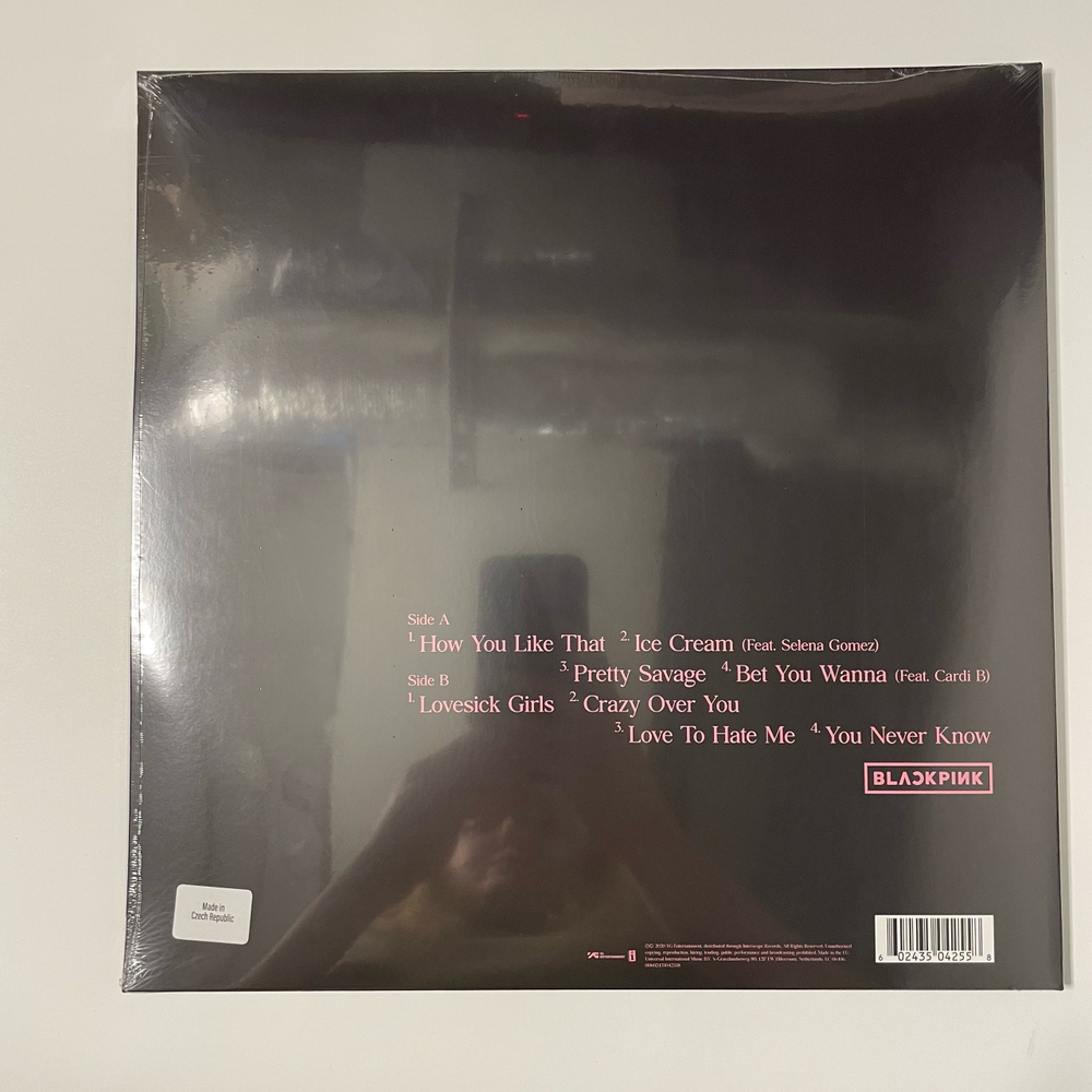Виниловая пластинка LP BLACKPINK The Album (Чехия)