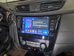 Магнитола для Nissan X-Trail T32, Qashqai J11 2014-2022 (климат, рамка большая с кнопками) - Teyes CC3 монитор 9" QLED на Android 10, Быстрая, CarPlay, 4G SIM-слот