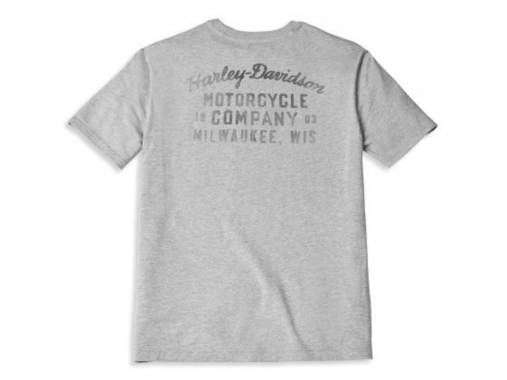 Футболка Men's Cursive Font Harley-Davidson
