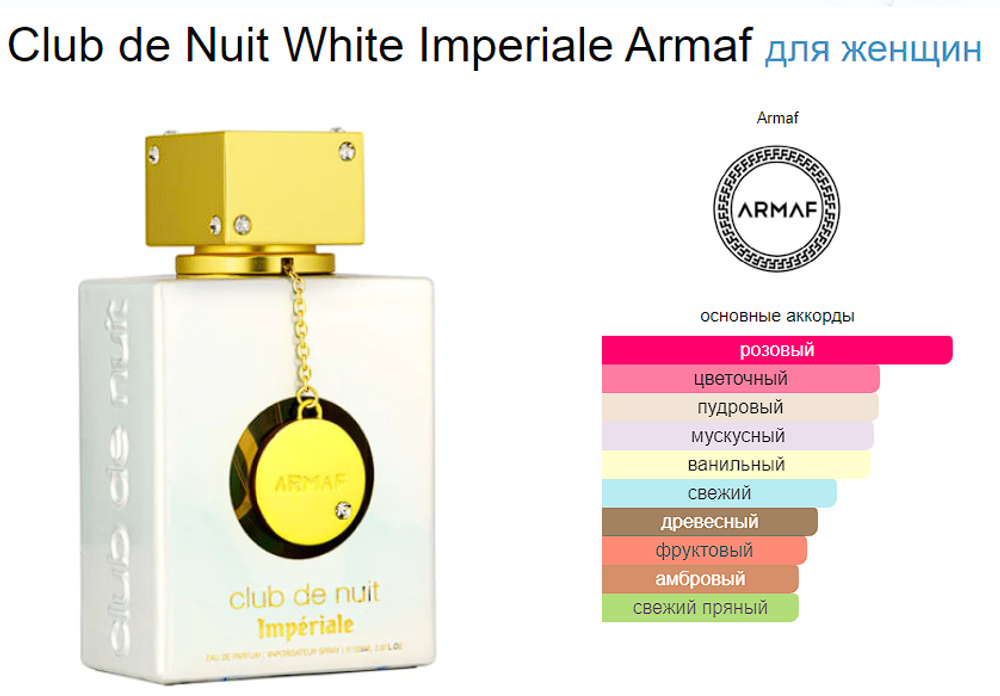 Armaf Club De Nuit White Imperiale