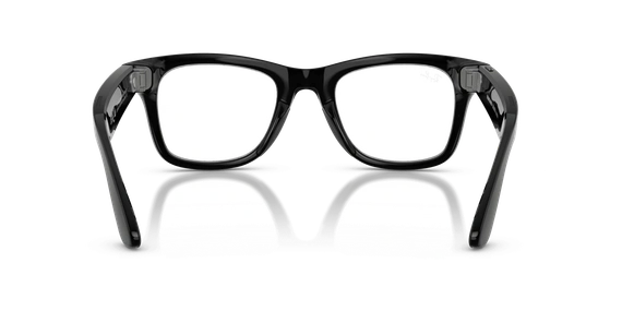 Умные очки Ray-Ban Meta Wayfarer Gen 2 (RW4012) Shiny Black/Clear/Graphite Green Transitions S50 T150