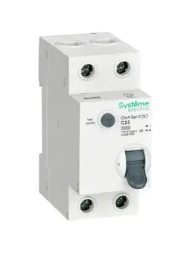 Дифференциальный автомат (АВДТ) Systeme Electric City9 Set 1P+N С25А 6kA 10мА Тип-A