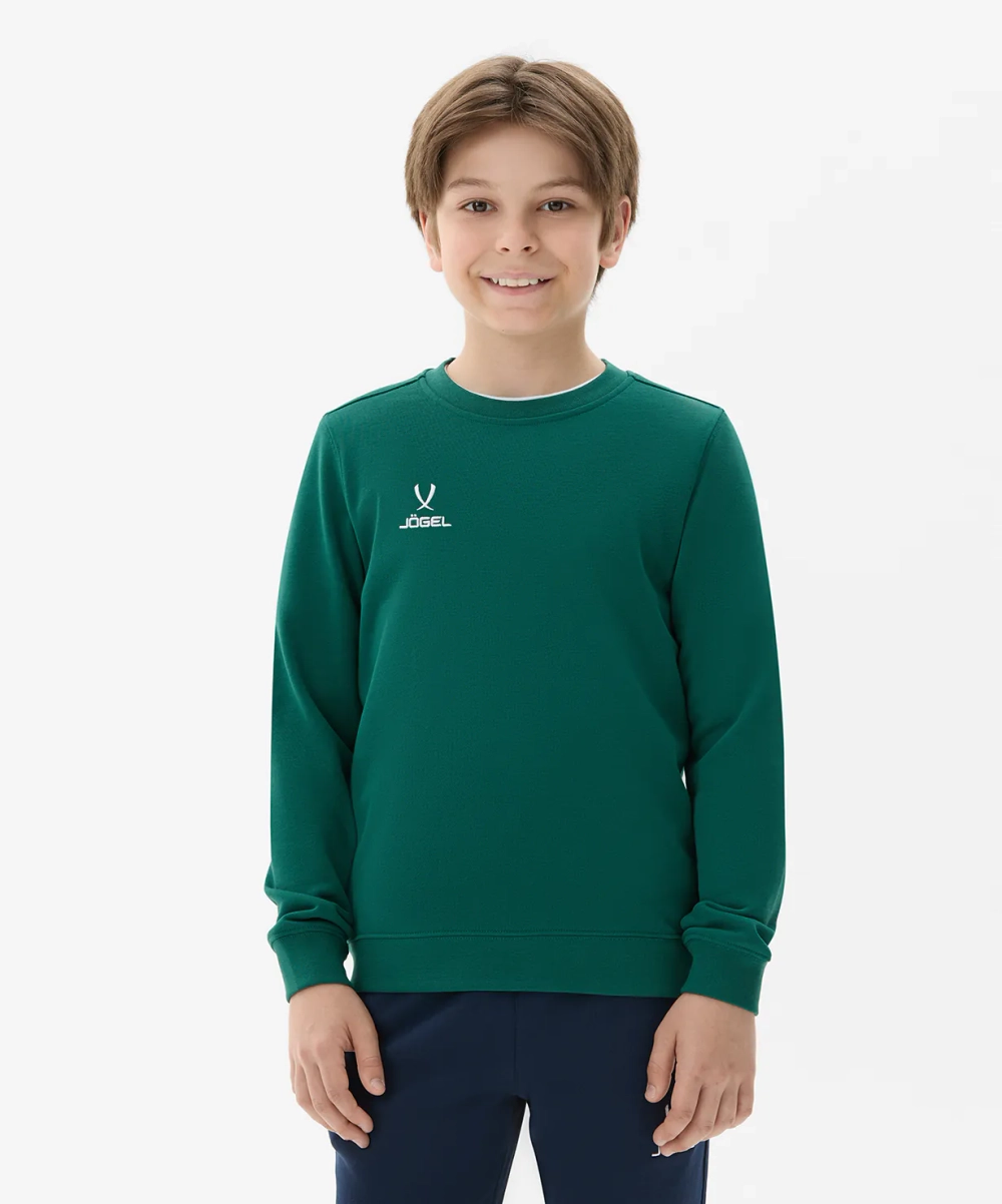 Свитшот ESSENTIAL Sweatshirt, темно-зеленый, детский
