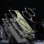 Чехол Magneto Case с кольцом для Samsung Galaxy S22 Ultra