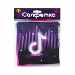 Салфетка Блогер Party 33см 12шт
