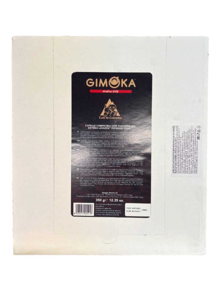 Кофе в капсулах Gimoka Colombia 50 шт 2 шт