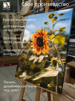 Картина на стену Кувшинка 30х40см 1шт.