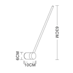 Настенный светильник Arte Lamp POLIS A2027AP-1PB, 1хLED