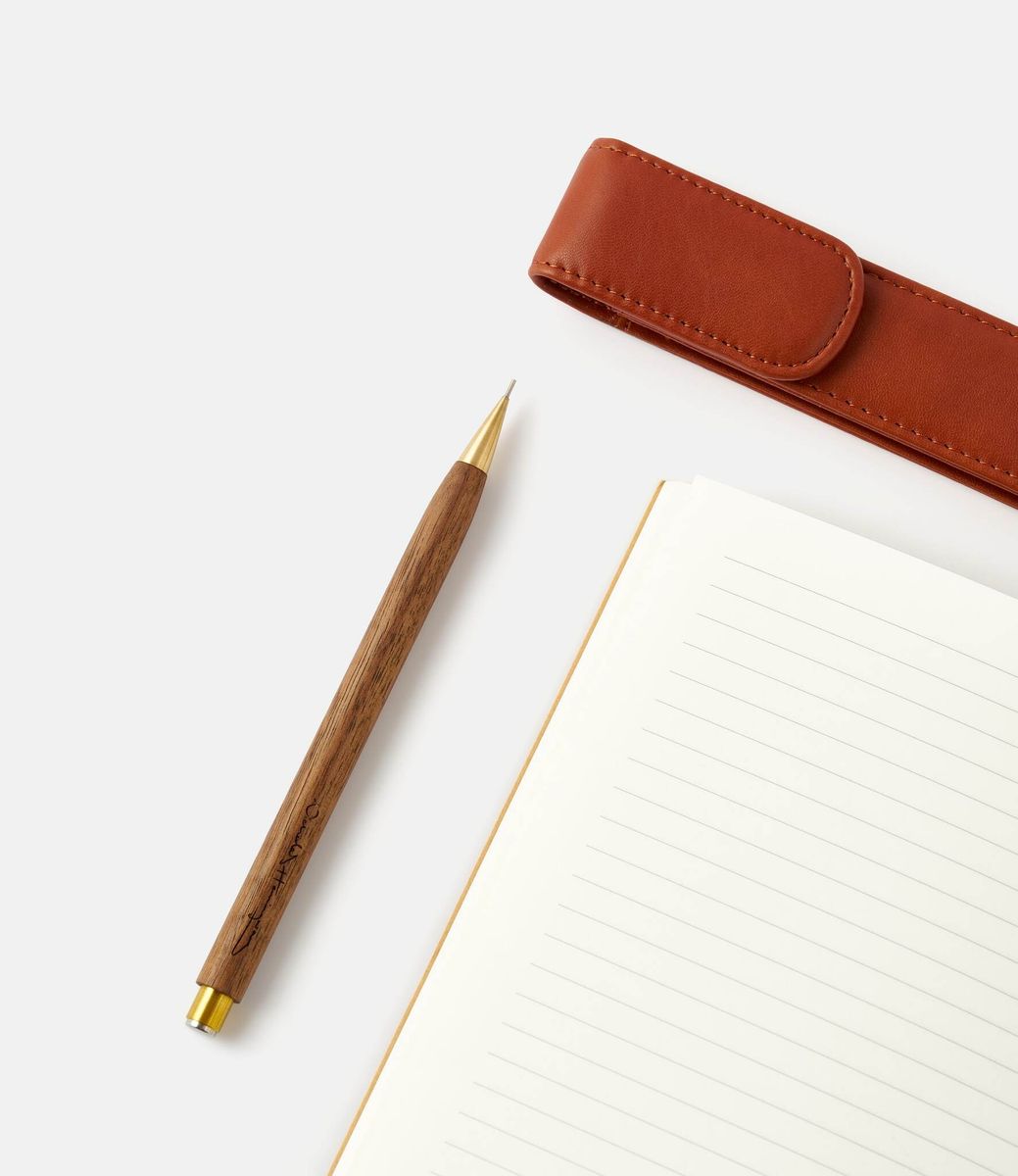 Nicholas Hemingway Walnut & Brass Mechanical Pencil — механический карандаш