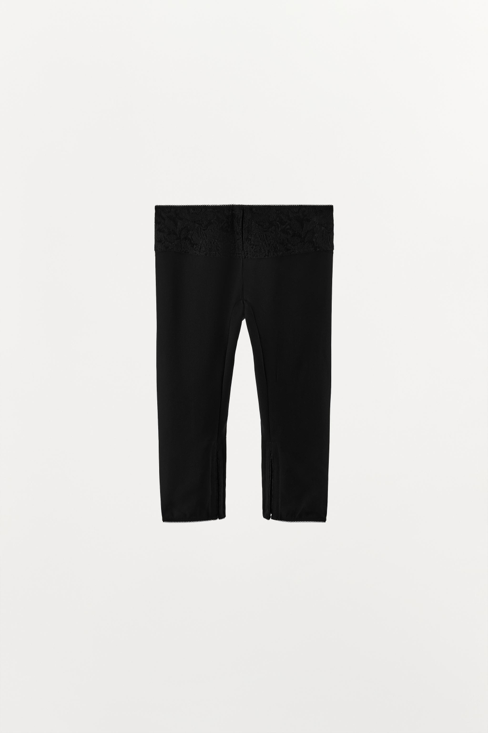 ЖАККАРДОВЫЕ БРЮКИ КАПРИ — ZARA