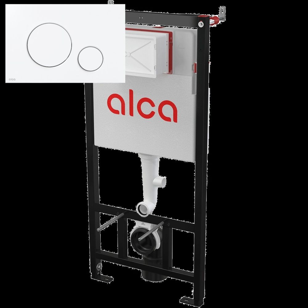 Комплект AlcaPlast SET 4 в 1: инсталляция, звукоизоляция, крепления, клавиша M671