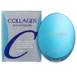 Кушон увлажняющий с коллагеном Enough Collagen Aqua Air Cushion SPF50+/PA+++ (№21 - Натуральный беж), 15г