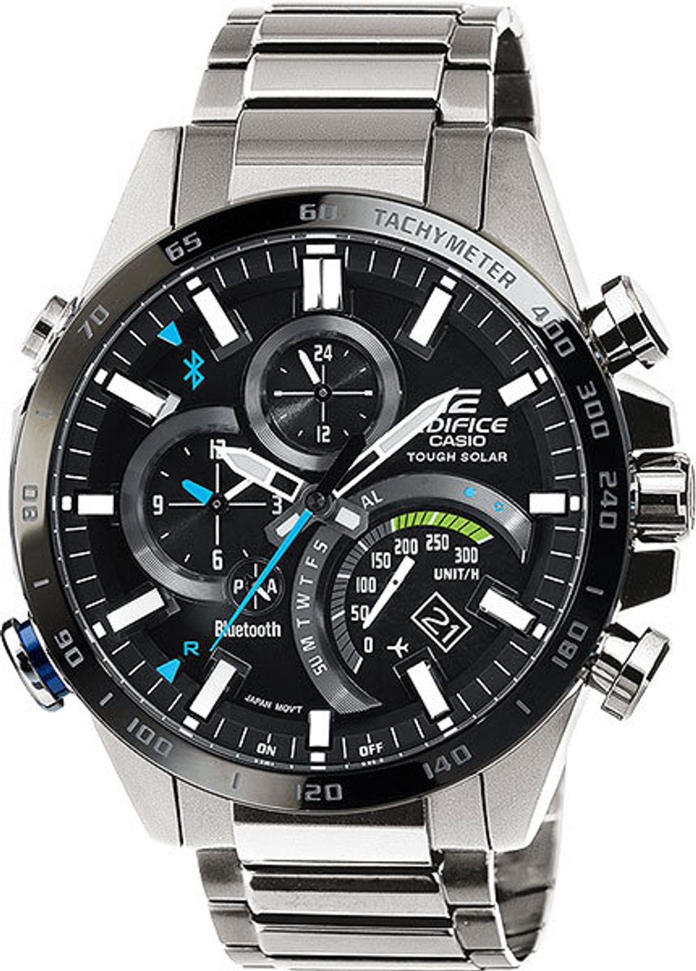 Японские наручные часы Casio Edifice EQB-501XDB-1A с хронографом