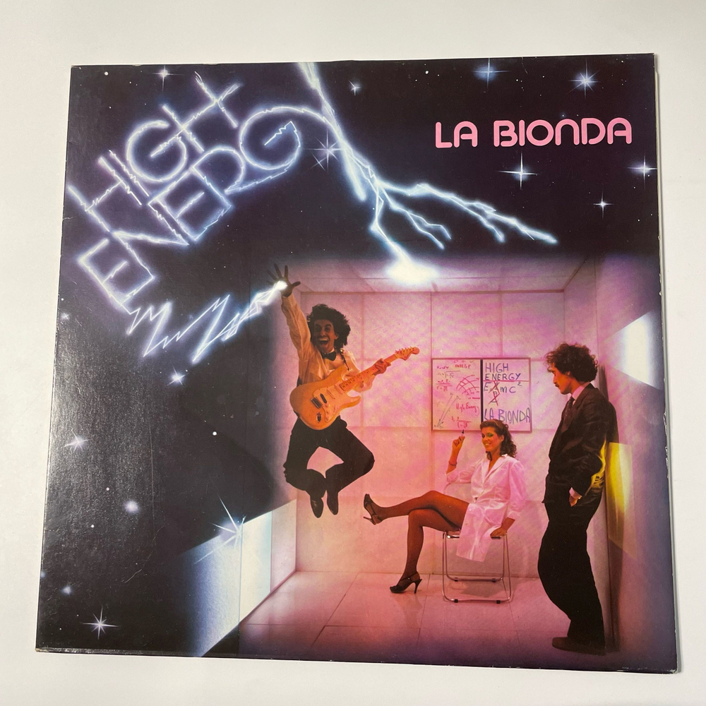 Винтажная виниловая пластинка LP La Bionda High Energy (Германия 1979)