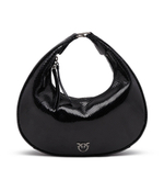 Кожаная сумка хобо brioche classic Pinko - черный(101526 A180)