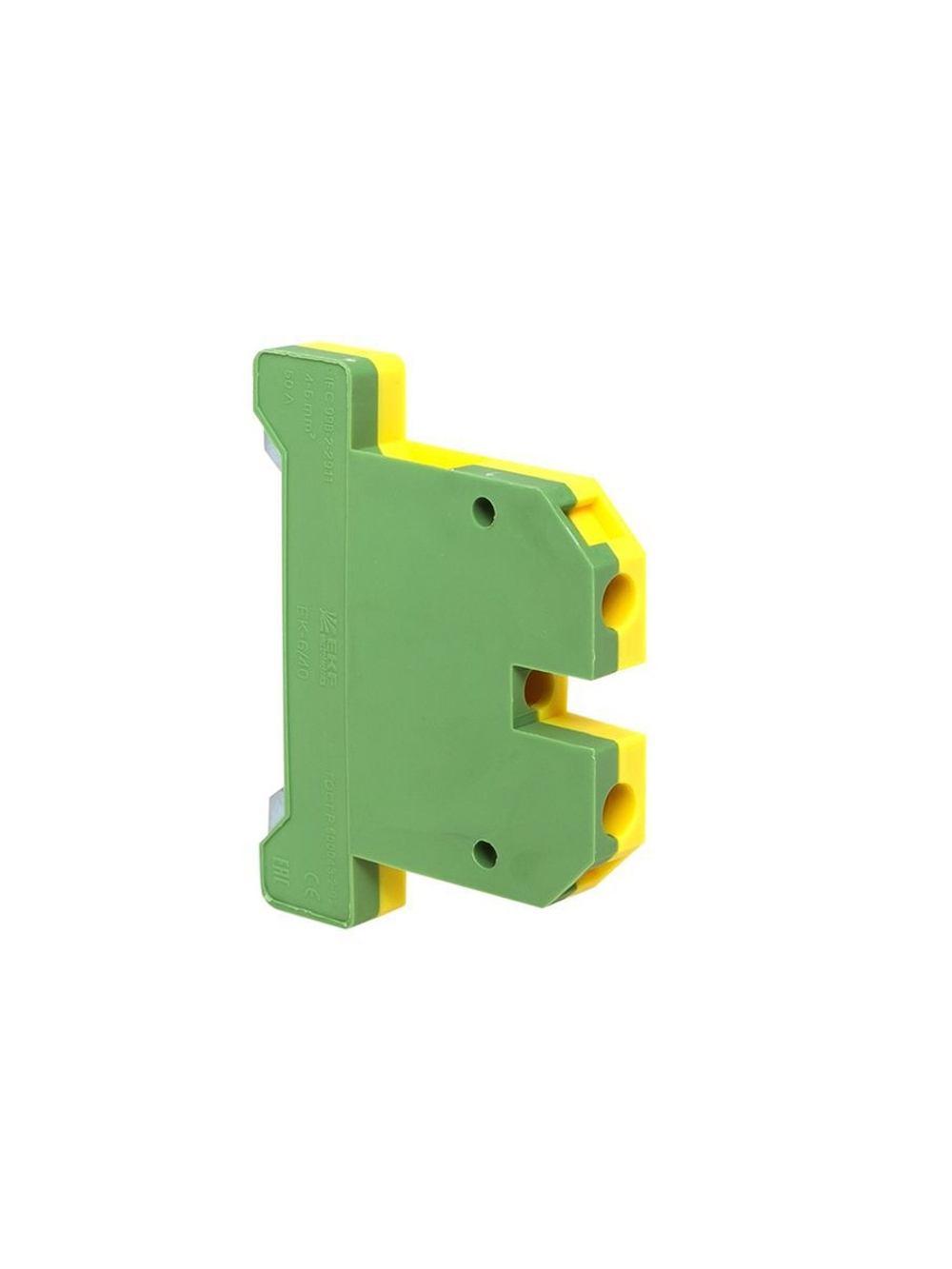 Колодка клеммная ЕК-6/40 JXB земля EKF plc-ek-6/40