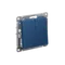 Выключатель кнопочный двухклавишный Systeme Electric AtlasDesign Аквамарин ATN001117