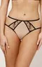 REBECCA BEIGE/BLACK Трусы высокие