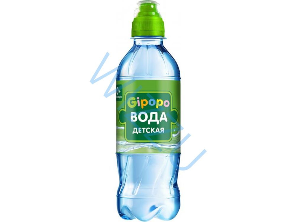 Вода питьевая детская Гипопо негазированная, 0.33 л