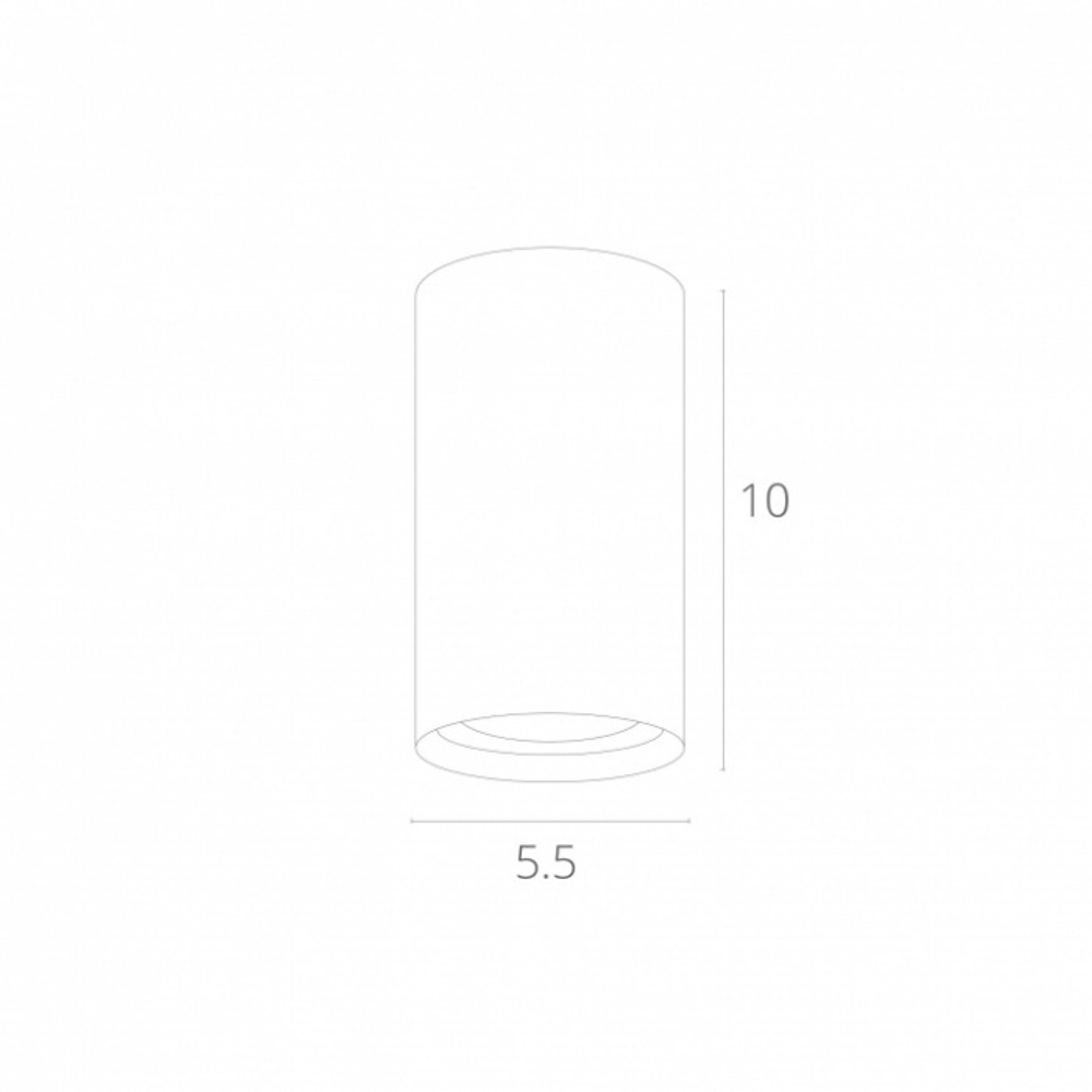 Накладной светильник Arte Lamp UNIX A1516PL-1BK