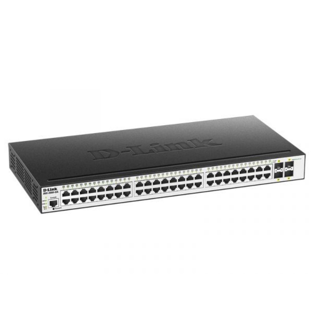 D-Link DGS-3000-52L/B1A Управляемый L2 коммутатор с 48 портами 10/100/1000Base-T и 4 портами 1000Base-X SFP D-Link DGS-3000-52L/B1A Управляемый L2 коммутатор с 48 портами 10/100/1000Base-T и 4 портами 1000Base-X SFP
