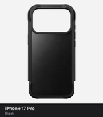 Чехол Nomad Rugged Leather Case Horween для iPhone 17 Pro Black