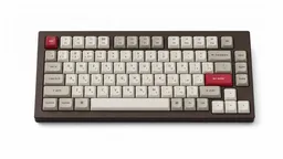 Кейкапы Retro OSA на коричневой клавиатуре — клавиатура в комплект не входит