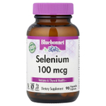 Bluebonnet Nutrition, Селен, 100 мкг, 90 растительных капсул