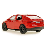 Модель ин. мет. "Tesla Model & Plaid" 12см, двери, красн, коробка MODELX-12-RD (Технопарк)