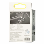 Автомобильное заряд. устр. Baseus Digital Display 2USB 4.8A 24W (CCBX-0S) серебристое