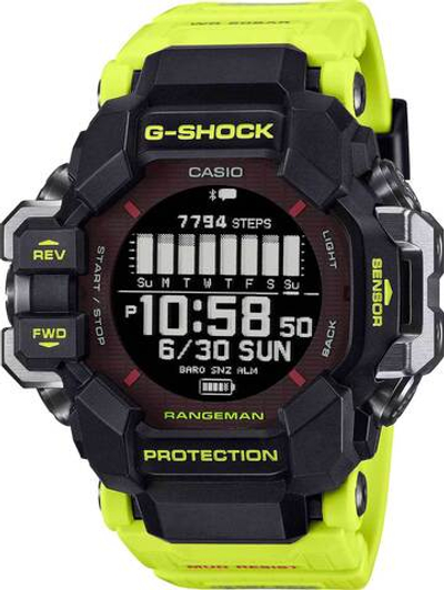 Японские умные часы Casio G-SHOCK GPR-H1000RY-1A9 с хронографом