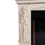 Портал Real Flame Diva 33 WT Белый дуб с золотой патиной