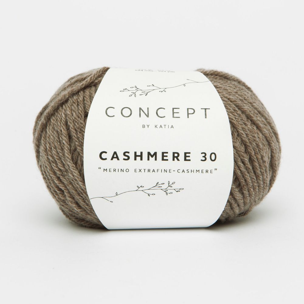Пряжа Katia (Катя) Cashmere 30 / уп.20 мот. по 25 г, 94 м, 979.202