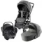Коляска 3 в 1 Britax Roemer Smile 5Z Style Mineral Grey + Baby-Safe Core Midnight Grey