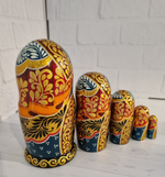 Матрешка 15см "Жар - птица" 5 мест