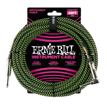 Инструментальный кабель 7,62м ERNIE BALL 6066