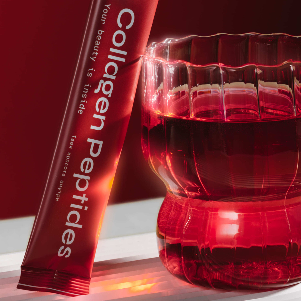 Greenflash Collagen Peptides Коллаген пептидный, 20стиков, вкус вишневый
