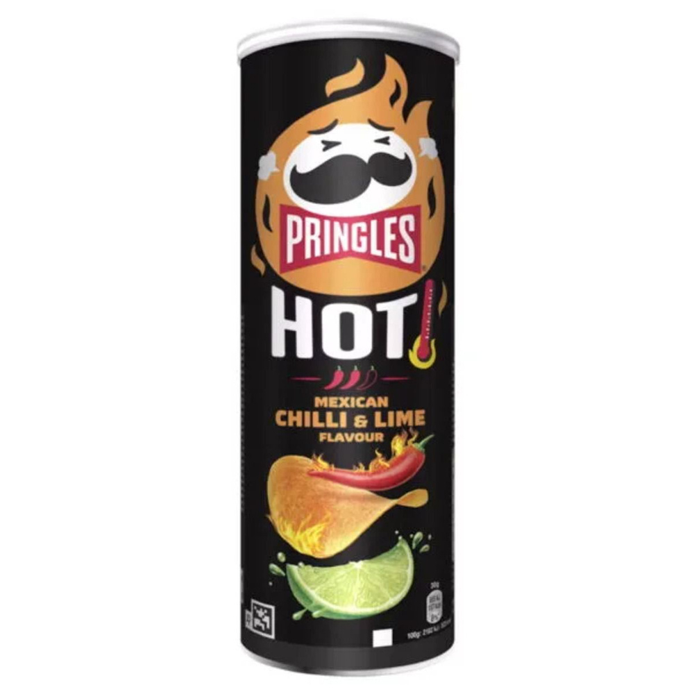 Чипсы PRINGLES 165 гр Чили&Лайм  (19)