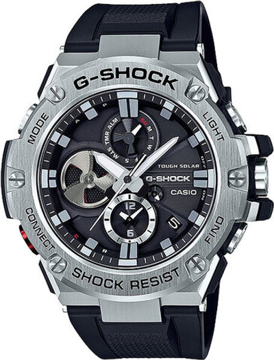 Японские наручные часы Casio G-SHOCK GST-B100-1A с хронографом
