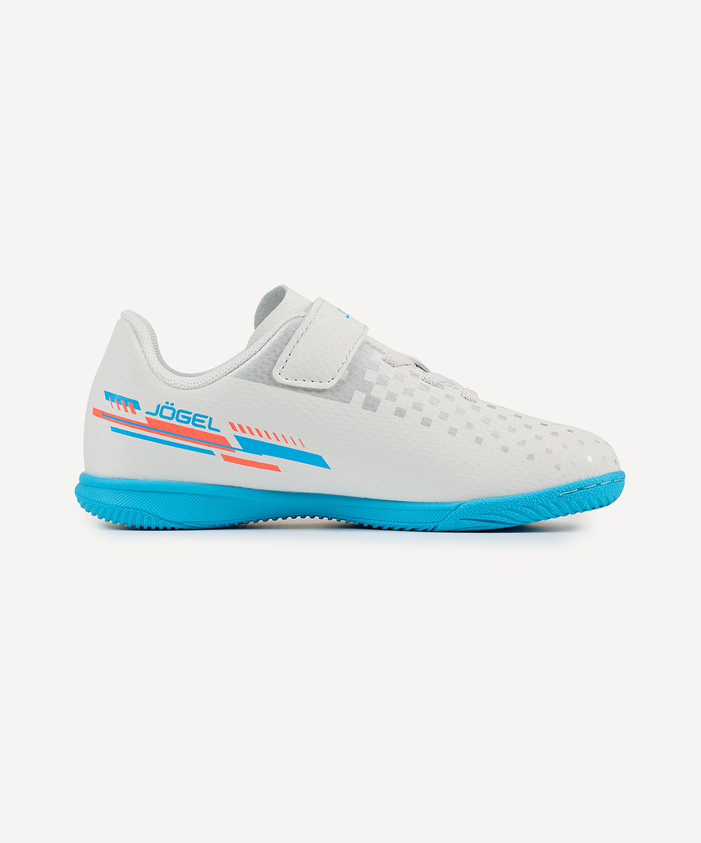 Бутсы зальные Evofly IN Talant White/blue, детский