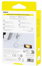 Usb Кабель-зарядка TYPE-C Baseus Silky Series 100W 1м P10377703213-00 белый