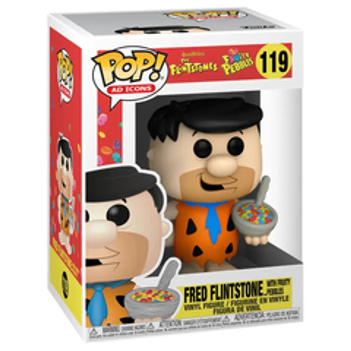 Funko POP! Flintstone: Fred with Fruity Pebbles (119)