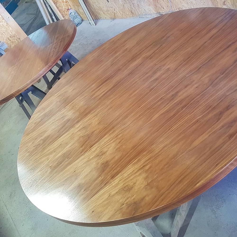 дизайнерский стол LONDON  WOOD ( by Steel Arts)