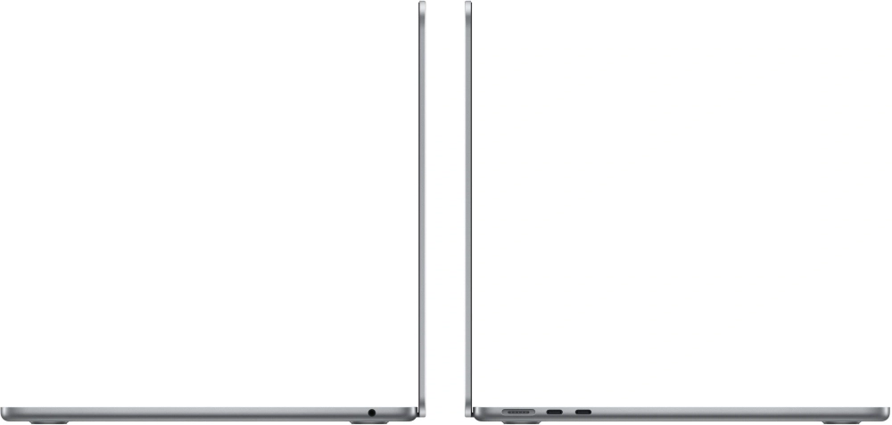 Ноутбук Apple MacBook Air A3113 M3 8 core 16Gb SSD256Gb/10 core GPU 13.6" Liquid Retina (2560x1664) macOS grey space WiFi BT Cam (Z1B6001SE)