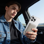 Внешний аккумулятор + Беспроводная зарядка Baseus PicoGo AM31 Ultra-Mini Magnetic Power Bank with Kickstand C+Qi2 5000mAh 20W (MagSafe)