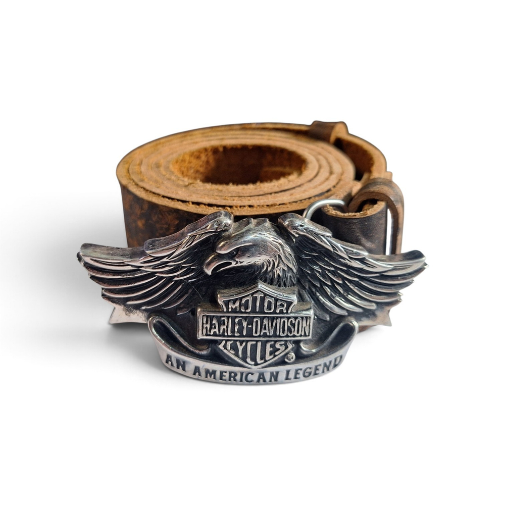 Ремень с орлом Harley davidson